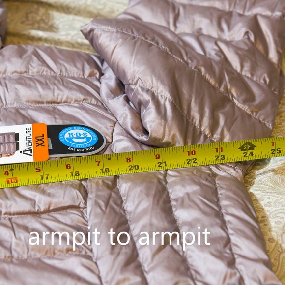 Aventure Ladies ultralight Down Jacket XXL PINK - Picture 6 of 11